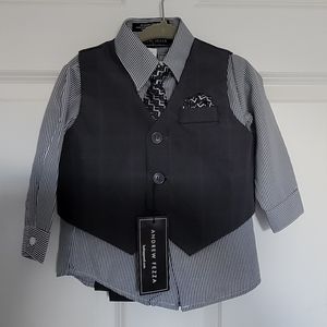 12 month boys dress suit set